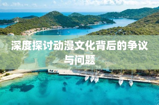 深度探討動(dòng)漫文化背后的爭(zhēng)議與問(wèn)題