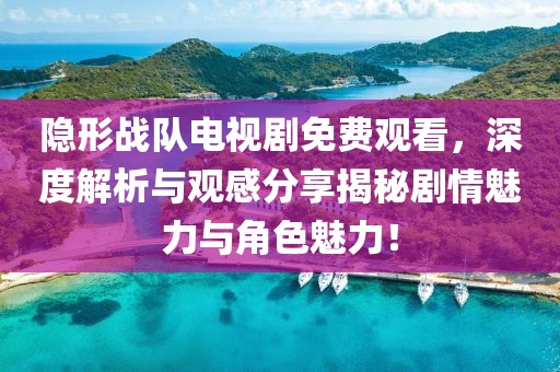 隱形戰(zhàn)隊(duì)電視劇免費(fèi)觀看，深度解析與觀感分享揭秘劇情魅力與角色魅力！