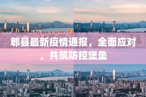 郫縣最新疫情通報，全面應(yīng)對，共筑防控堡壘