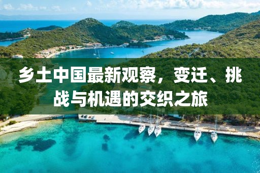 鄉(xiāng)土中國(guó)最新觀察，變遷、挑戰(zhàn)與機(jī)遇的交織之旅