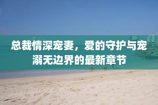 總裁情深寵妻，愛(ài)的守護(hù)與寵溺無(wú)邊界的最新章節(jié)