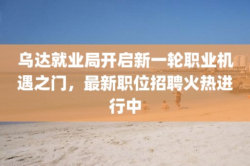 烏達(dá)就業(yè)局開(kāi)啟新一輪職業(yè)機(jī)遇之門，最新職位招聘火熱進(jìn)行中