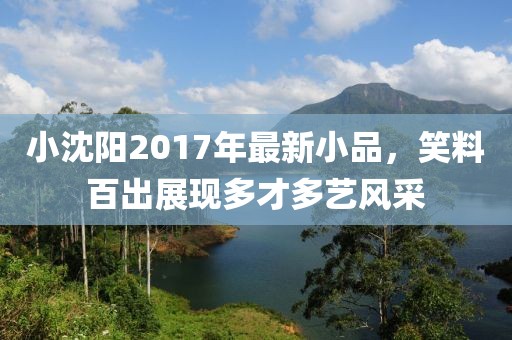 小沈陽2017年最新小品，笑料百出展現(xiàn)多才多藝風(fēng)采