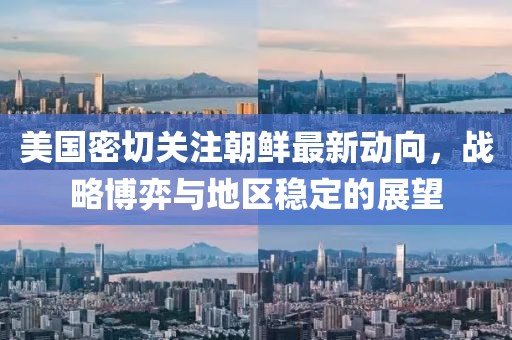 美國密切關(guān)注朝鮮最新動(dòng)向，戰(zhàn)略博弈與地區(qū)穩(wěn)定的展望