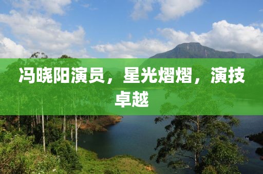 馮曉陽演員，星光熠熠，演技卓越