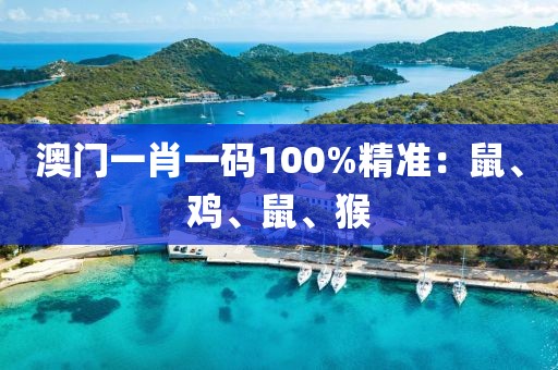 澳門一肖一碼100%精準：鼠、雞、鼠、猴