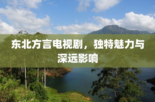 東北方言電視劇，獨特魅力與深遠影響