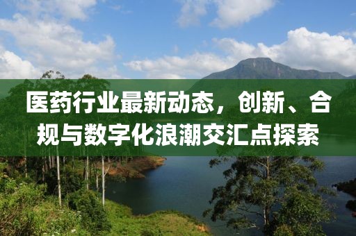 醫(yī)藥行業(yè)最新動(dòng)態(tài)，創(chuàng)新、合規(guī)與數(shù)字化浪潮交匯點(diǎn)探索