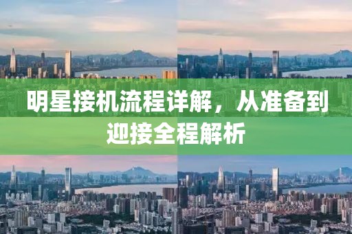 明星接機(jī)流程詳解，從準(zhǔn)備到迎接全程解析