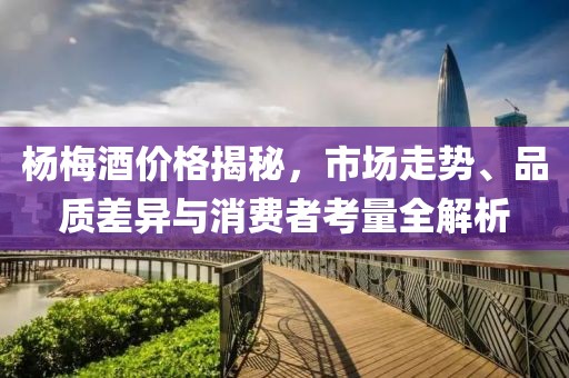 楊梅酒價格揭秘，市場走勢、品質差異與消費者考量全解析