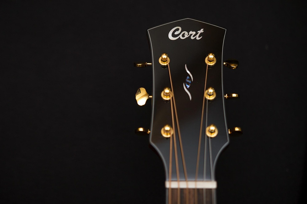 吉他與動(dòng)漫的夢幻交響，音樂與夢幻的圖片交織